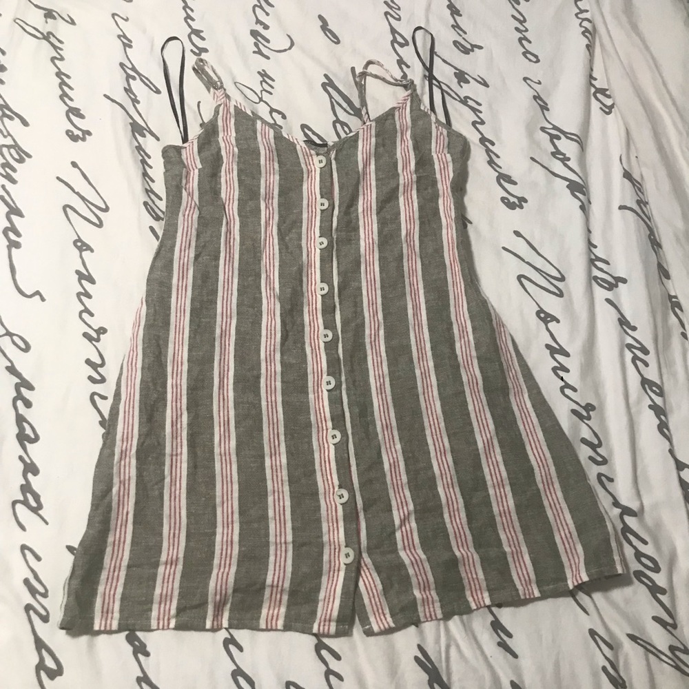 Float stripped dress